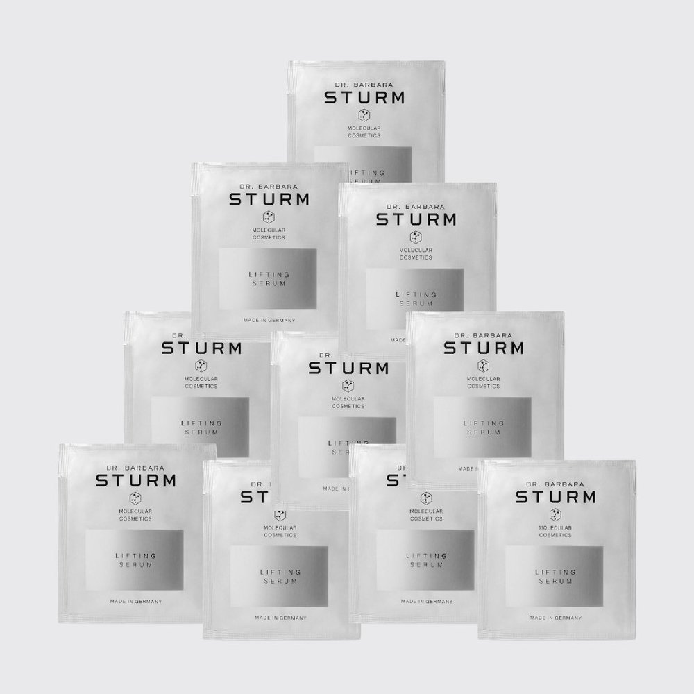 Dr. Barbara Sturm 10 Piece Set of Face Lifting Serum Sachets Skincare Bundle - Picture 13 of 13
